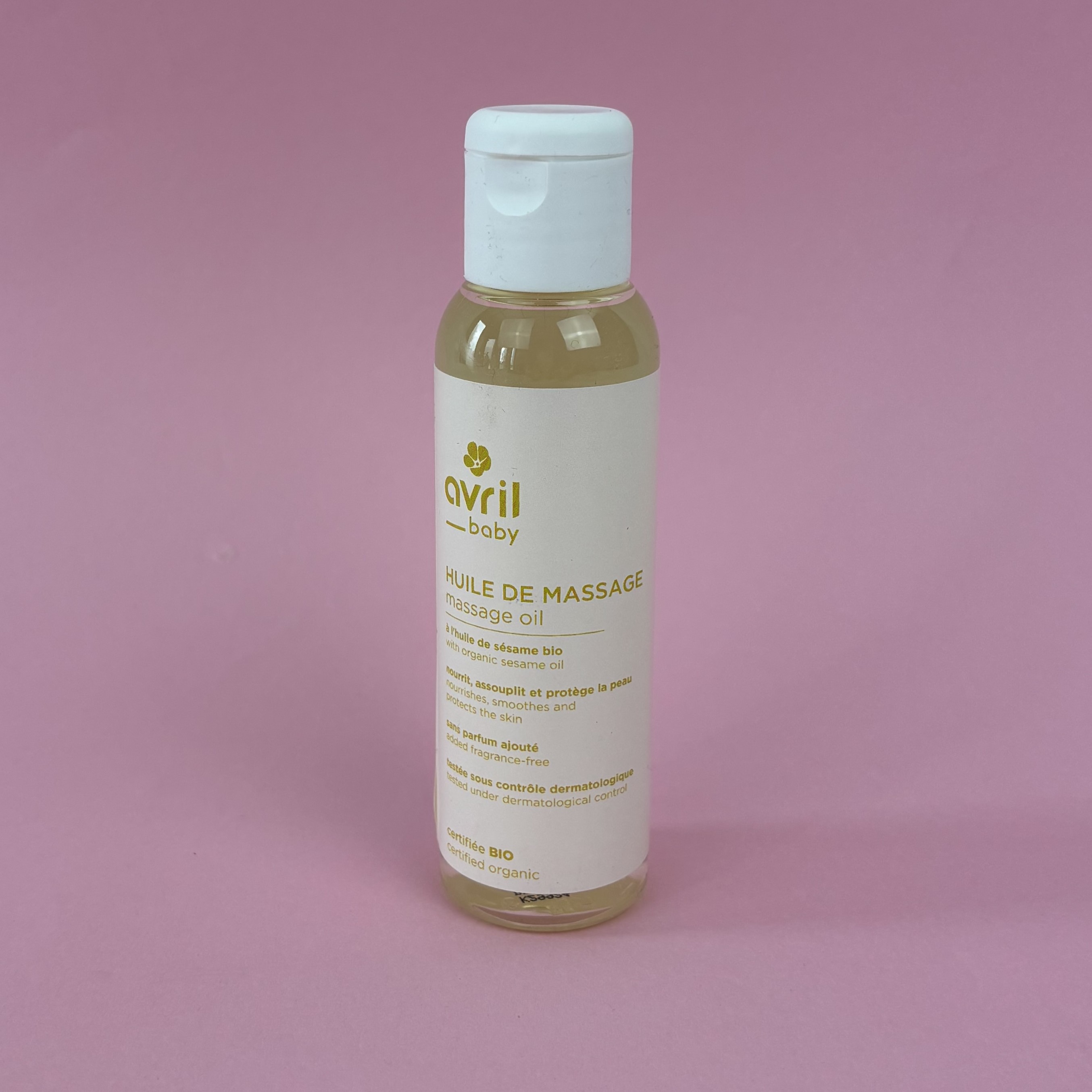 huile de massage Avril